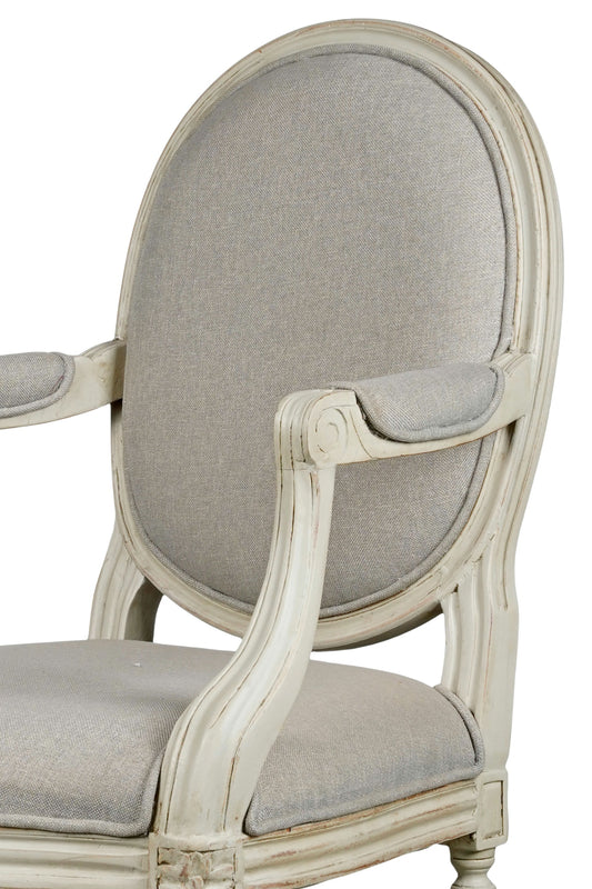 Classic Wood Carved Arm Chair