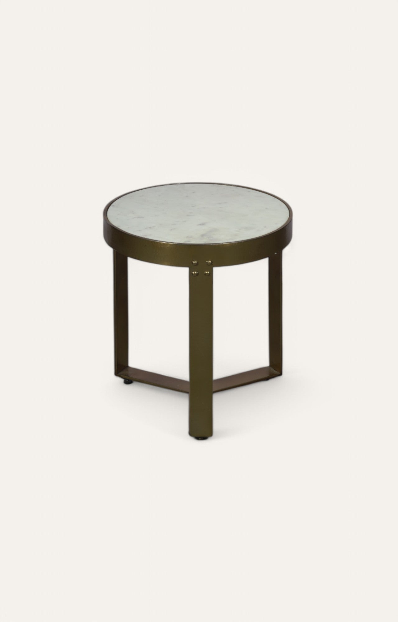 Marble top side table