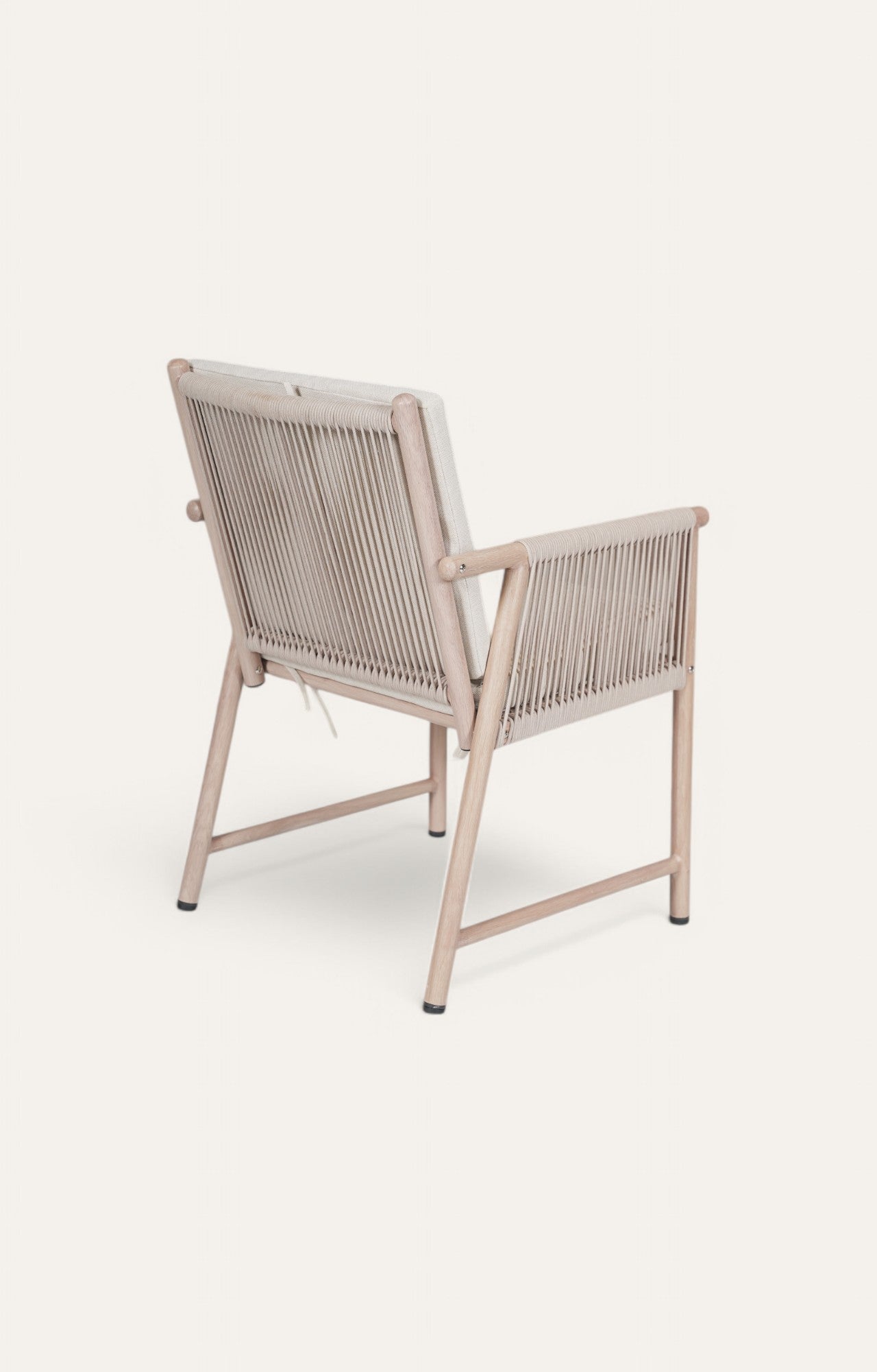 Veranda Metal with Nylon Ropes Outdoor Chair