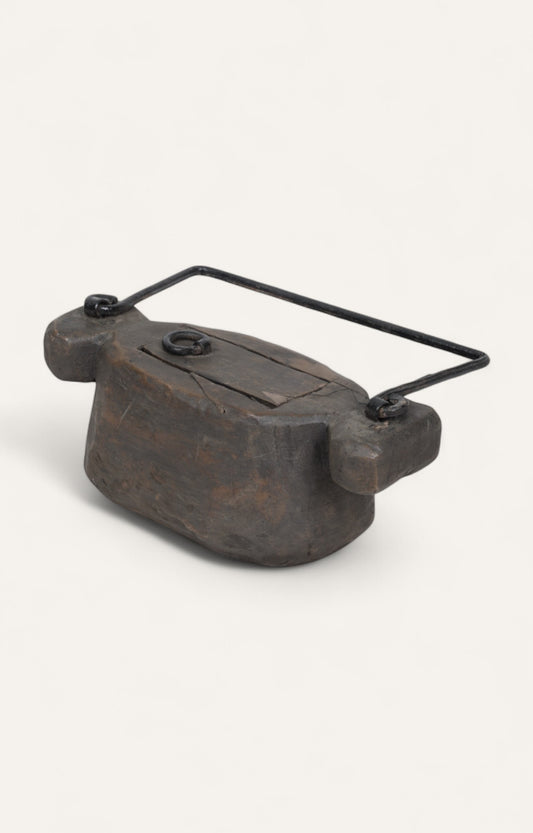 Vintage Teak Wood Table Décor Box