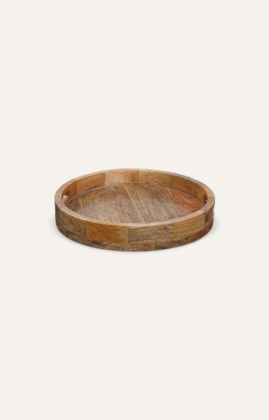 Contour Edge Mango Wood Tray