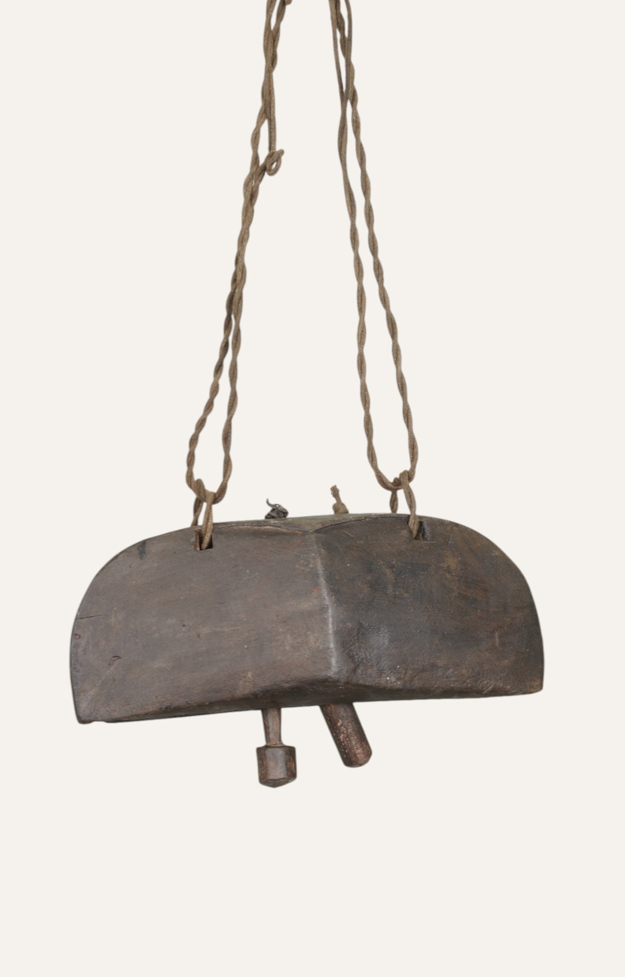 Antique Tribal Hanging Bells: Wall Decor