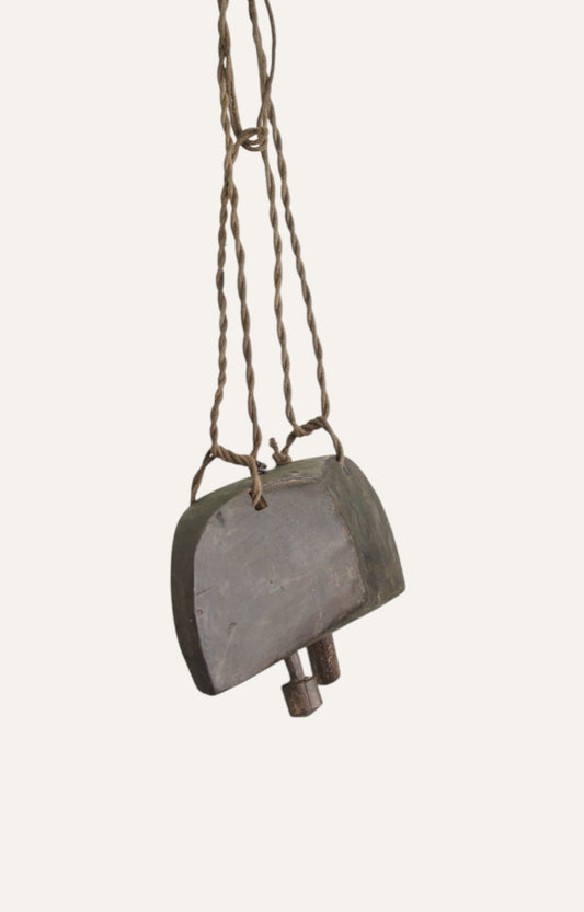 Antique Tribal Hanging Bells: Wall Decor