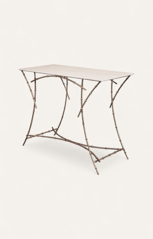 White Ellen Console Table