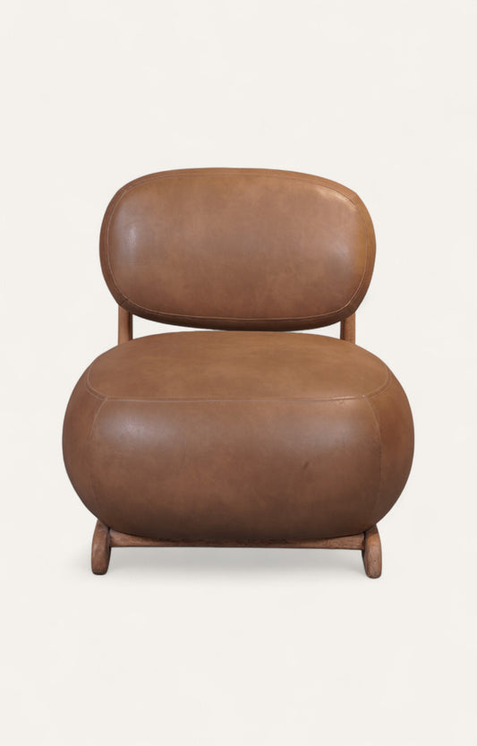 Luxury Accent Armchair in Leatherette