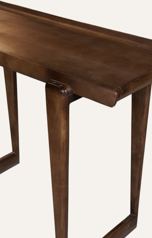 Acacia Wood Console