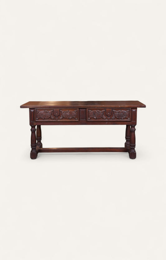 Carved Console Table
