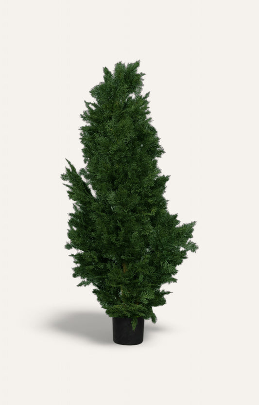 Artificial Cypress Topiary Tree – 4 ft