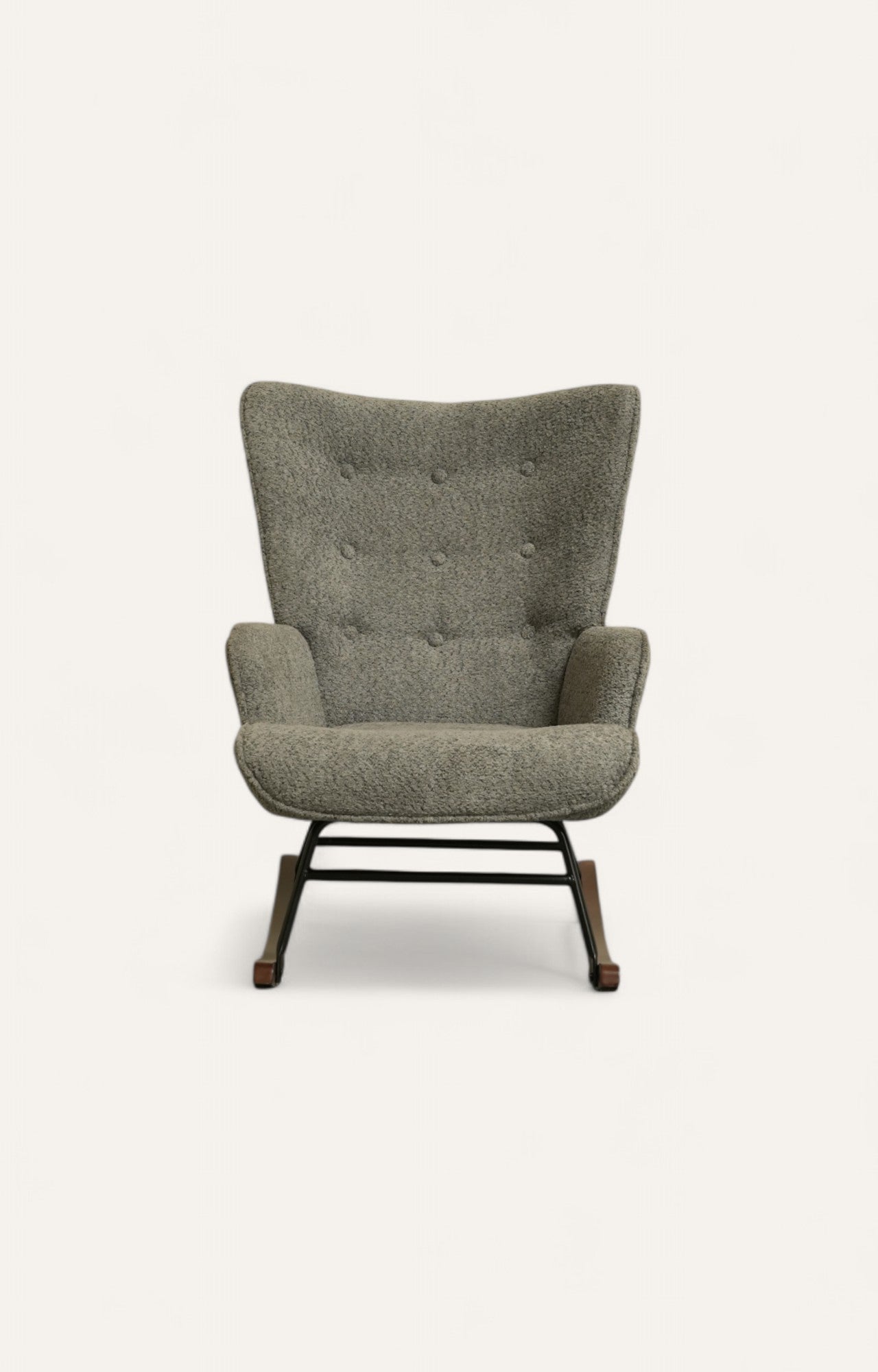 Solacing Boucle Rocking Chair