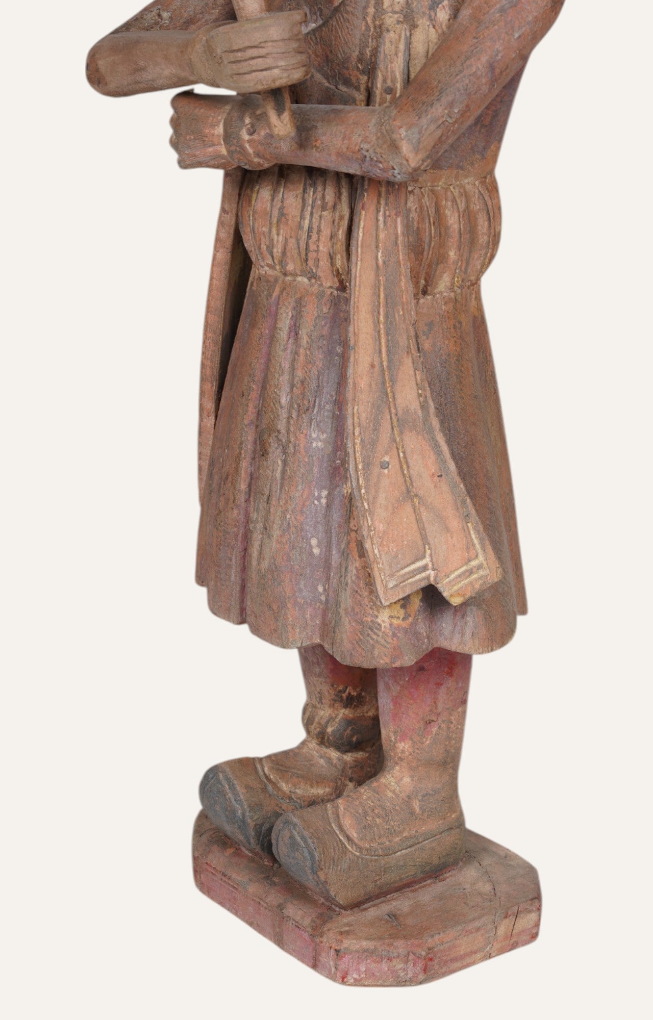 Antique Rajasthani Dwarpal Figure