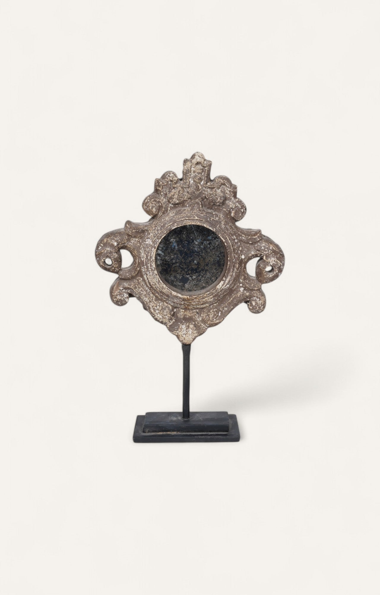 Ornate French-Style Mirror Fragment