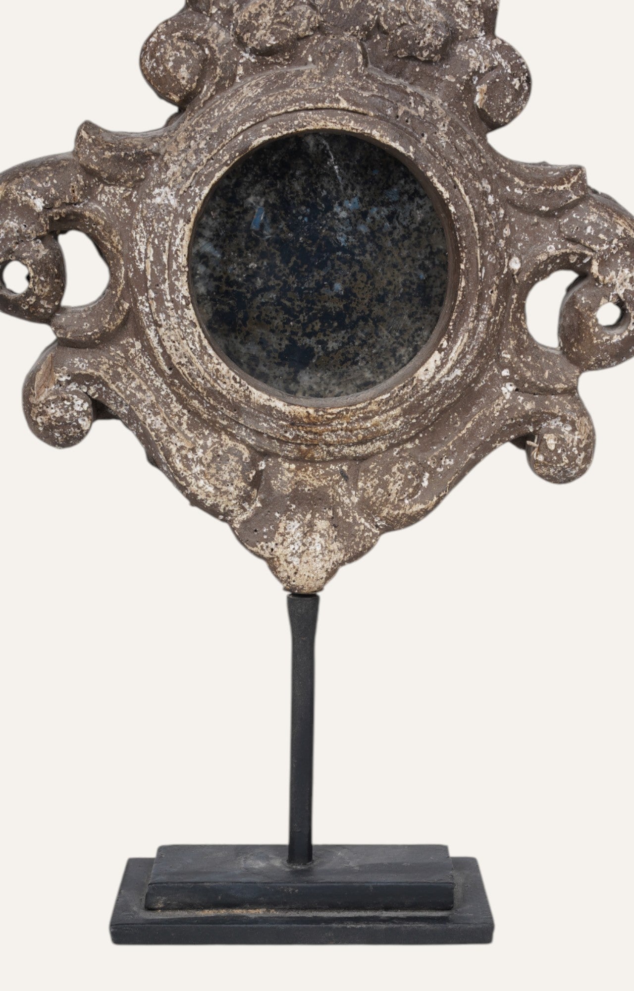 Ornate French-Style Mirror Fragment