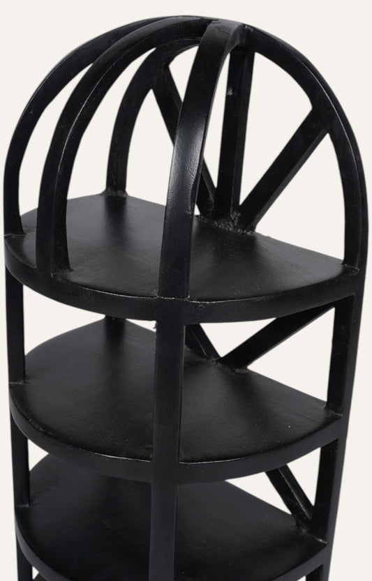 Arched Mini Book Tower in Black