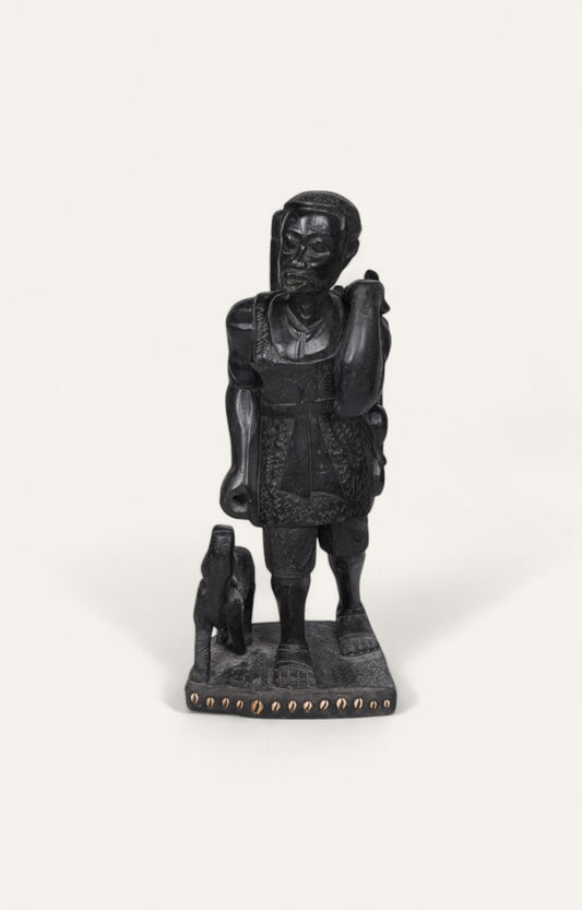 Tribal Guardian with Hound