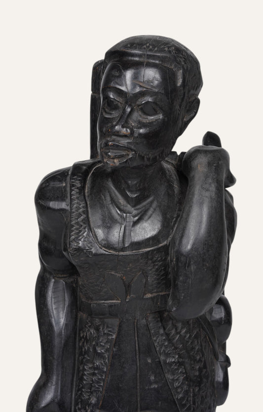 Tribal Guardian with Hound