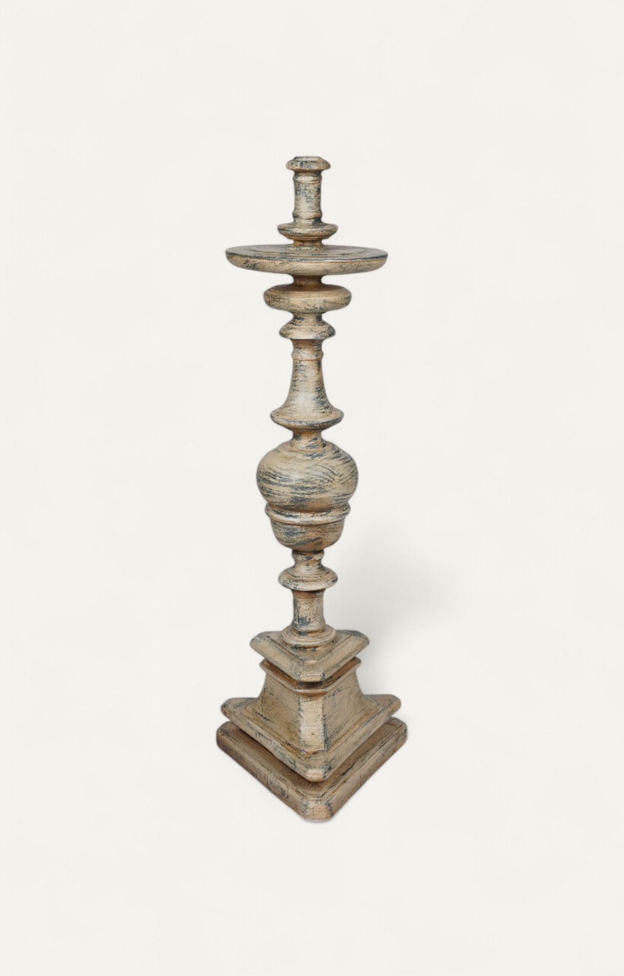 Regal Cream Pillar Tall Candle Stand
