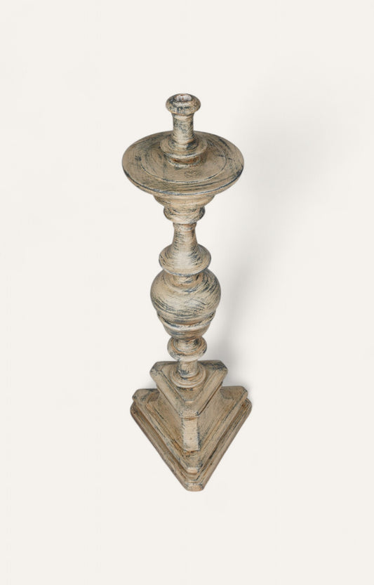 Regal Cream Pillar Tall Candle Stand