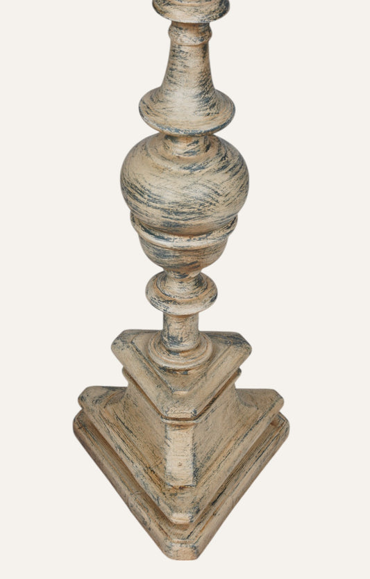 Regal Cream Pillar Tall Candle Stand