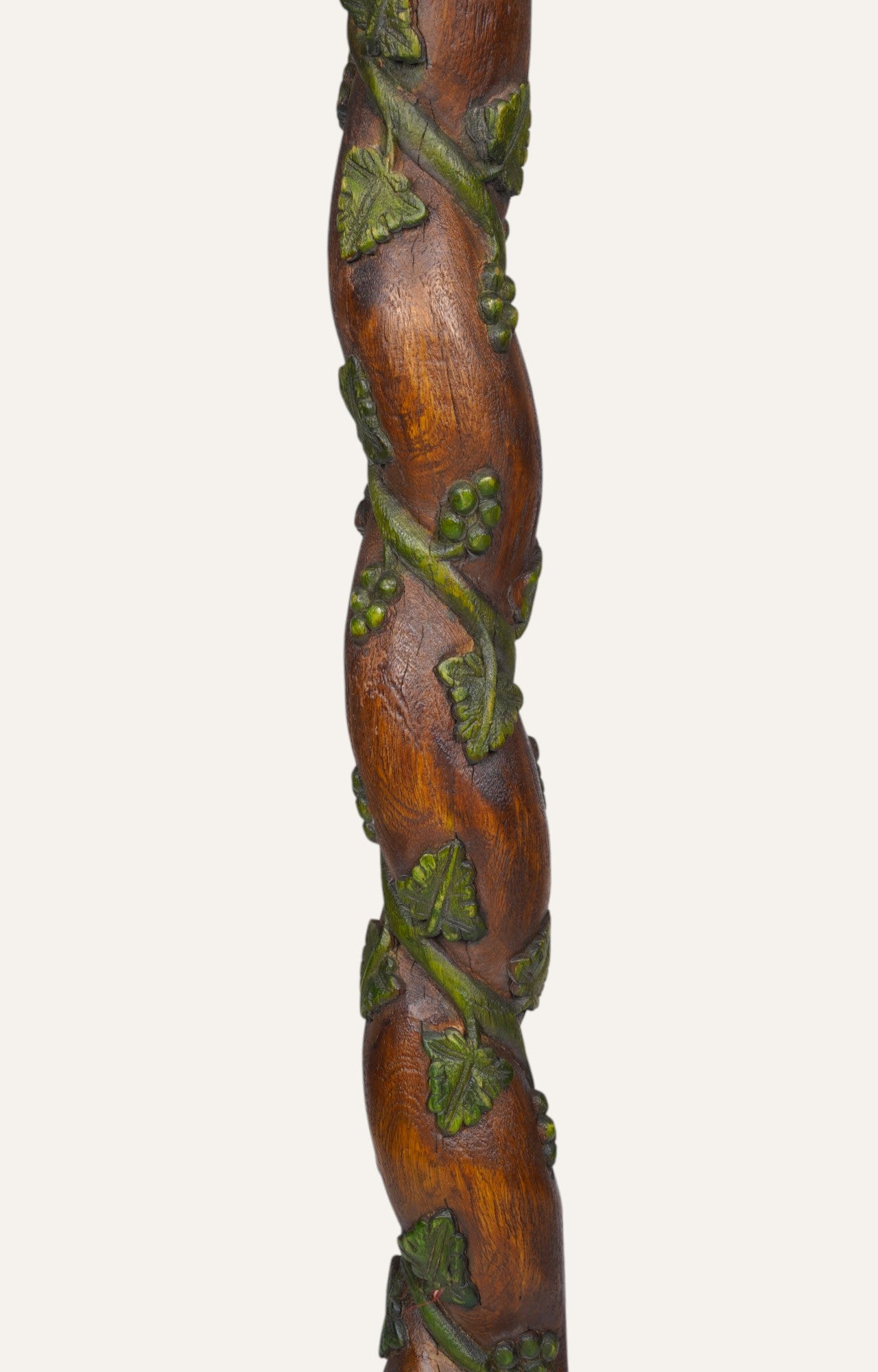 Verdant Vine Wooden Coat Hanger