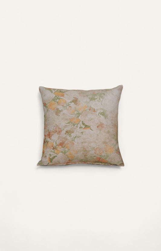 Pastel Blossom Cotton Cushion Cover