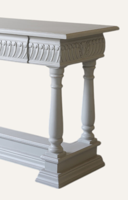 Gustavian Console grey Finish