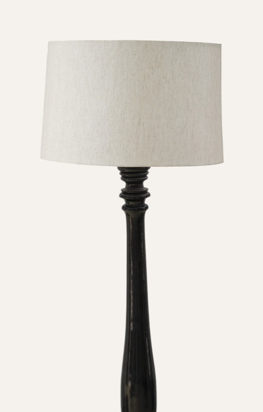 Candlestick Floor Lamp in Black