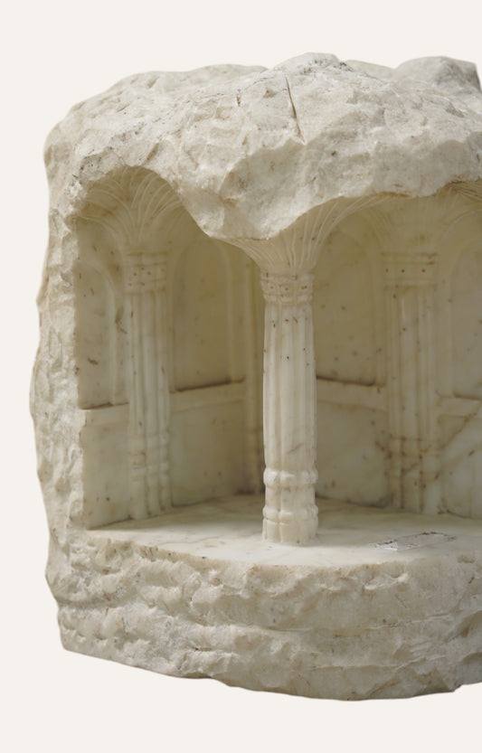 Marble Architectural Fragment with Columns