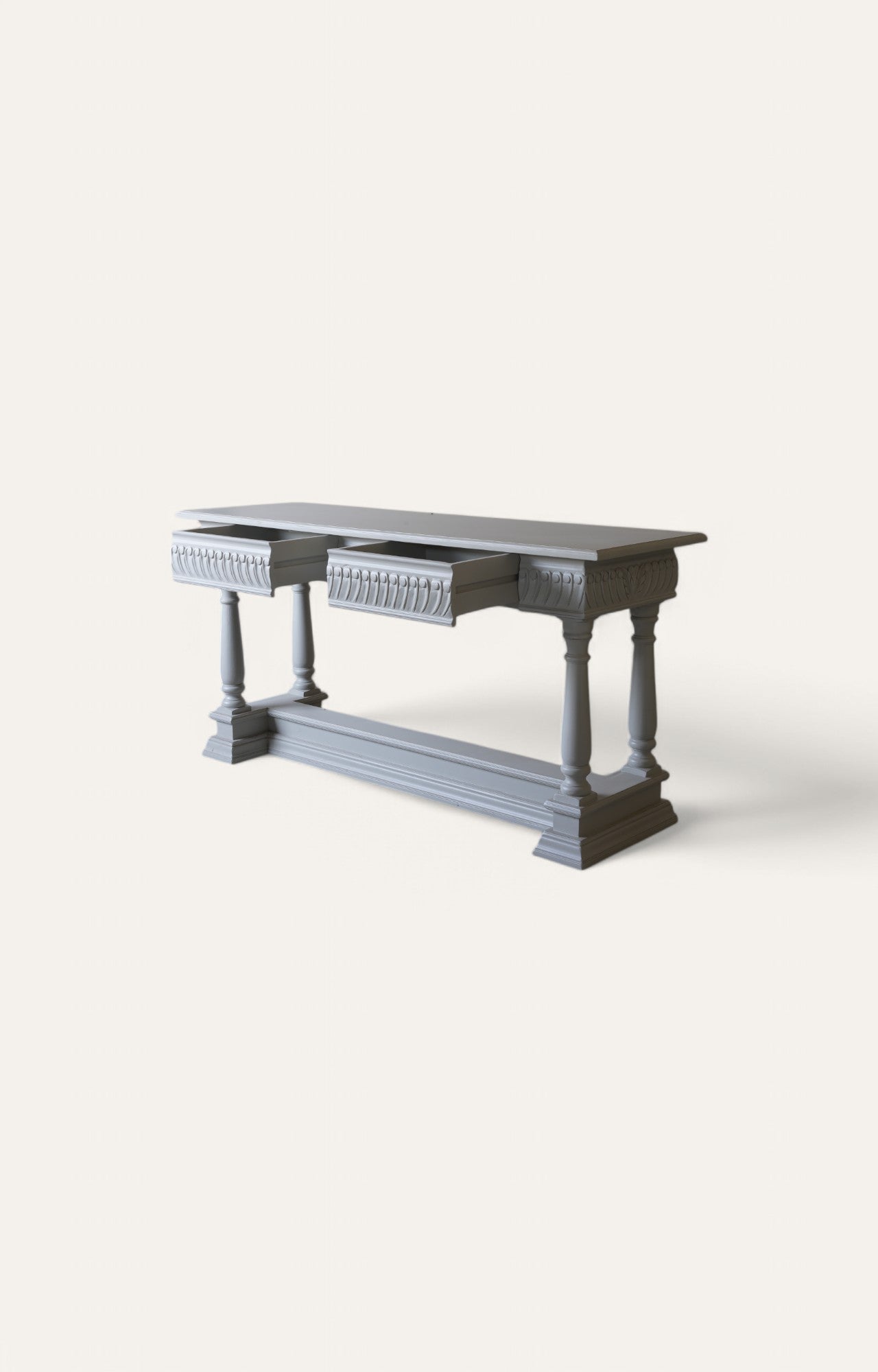 Gustavian Console grey Finish
