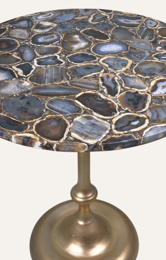 Agate side table