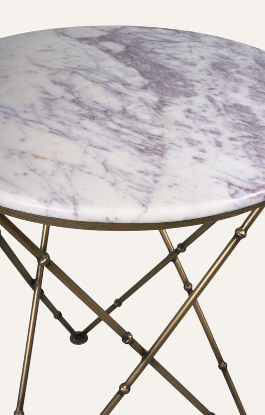 Marble Stone Side Table