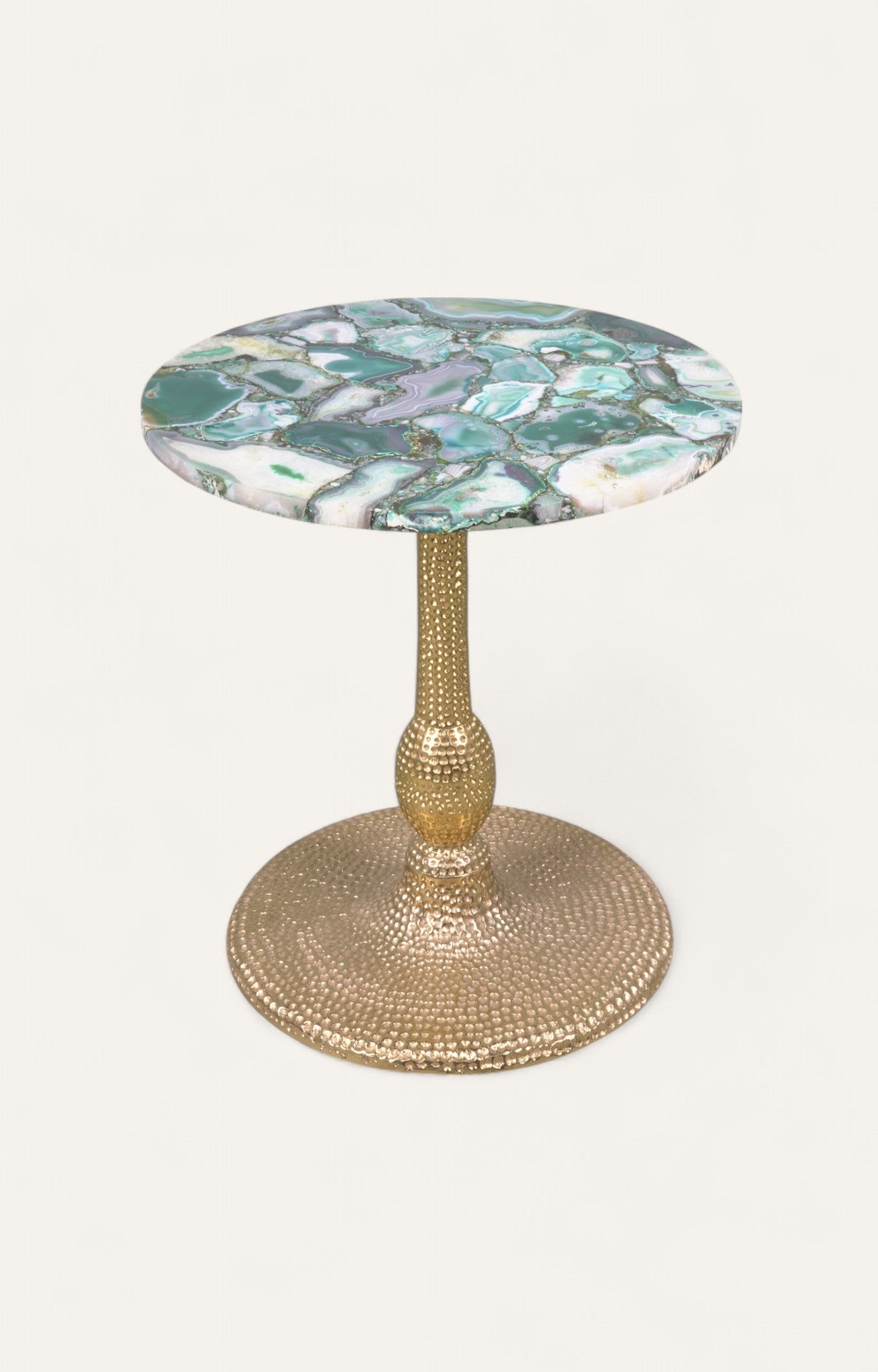 Side Table With Agate top