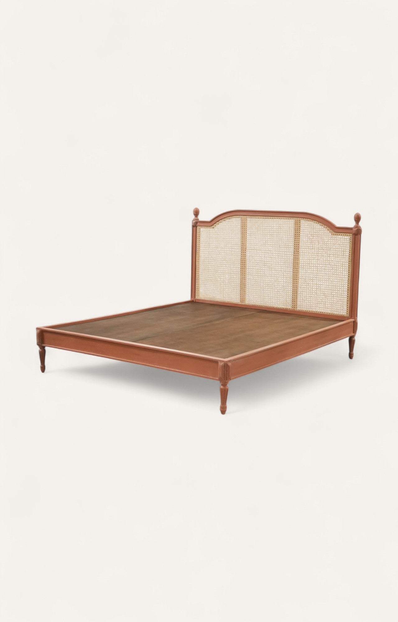 Gustavian Cane Bed Without Storage