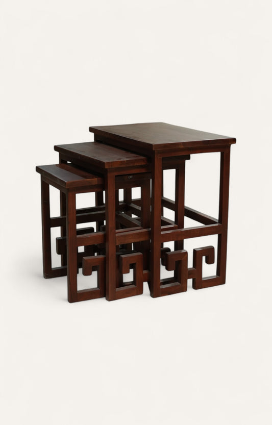 Stackable Side Table Set of 3