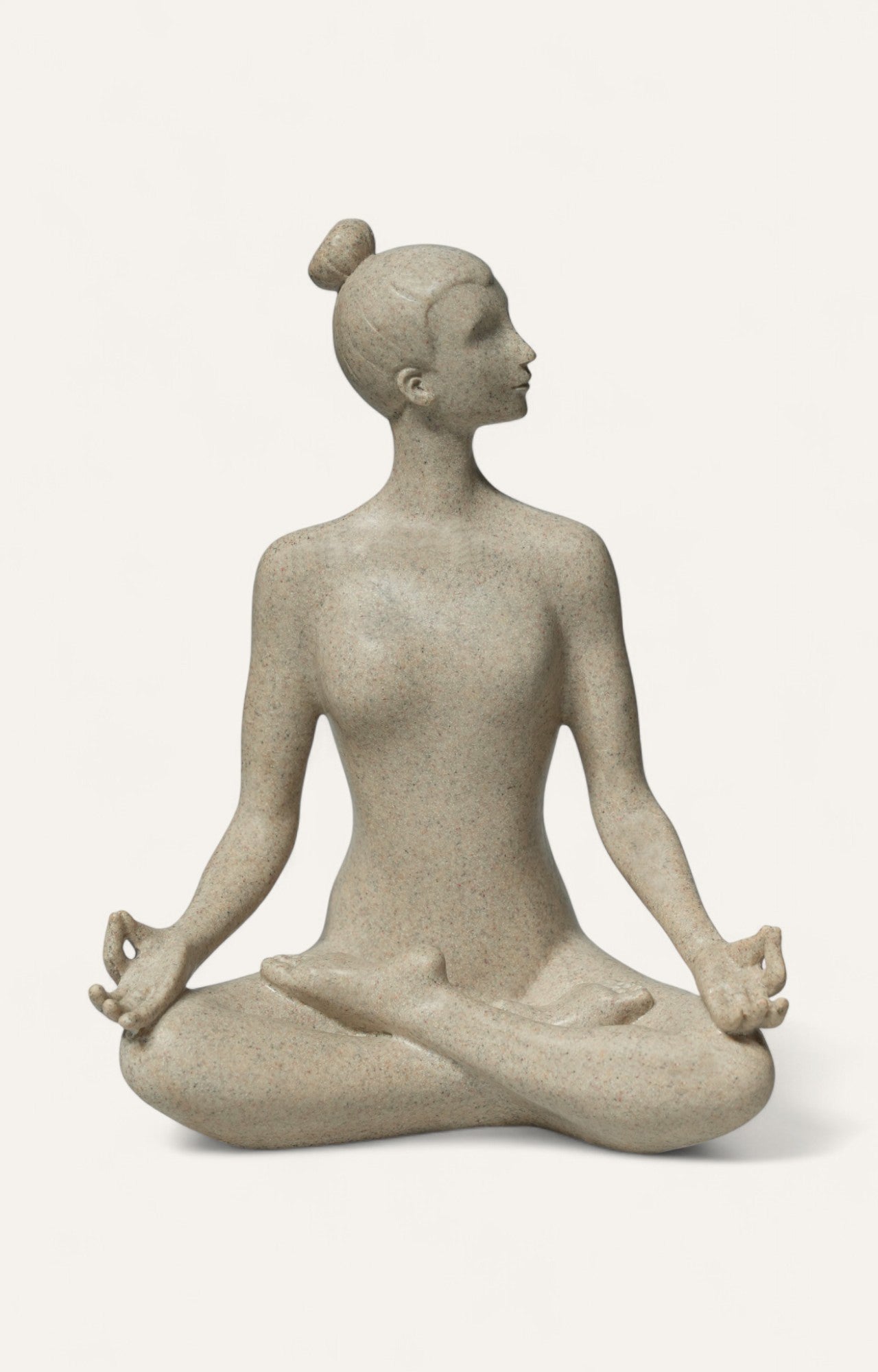 Meditative Yoga Pose Sculpture
