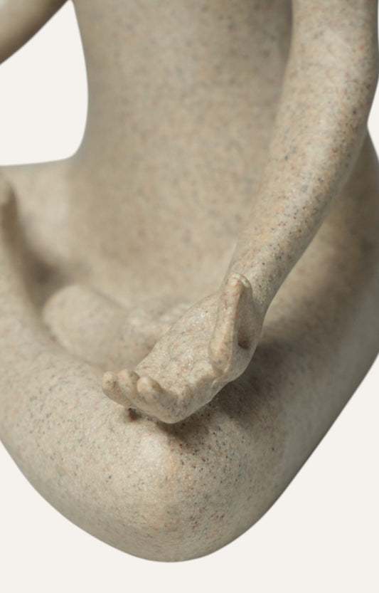 Meditative Yoga Pose Sculpture
