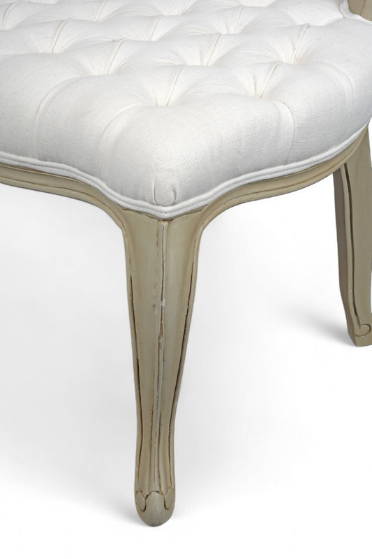 Gustavian-Style Tufted Chair