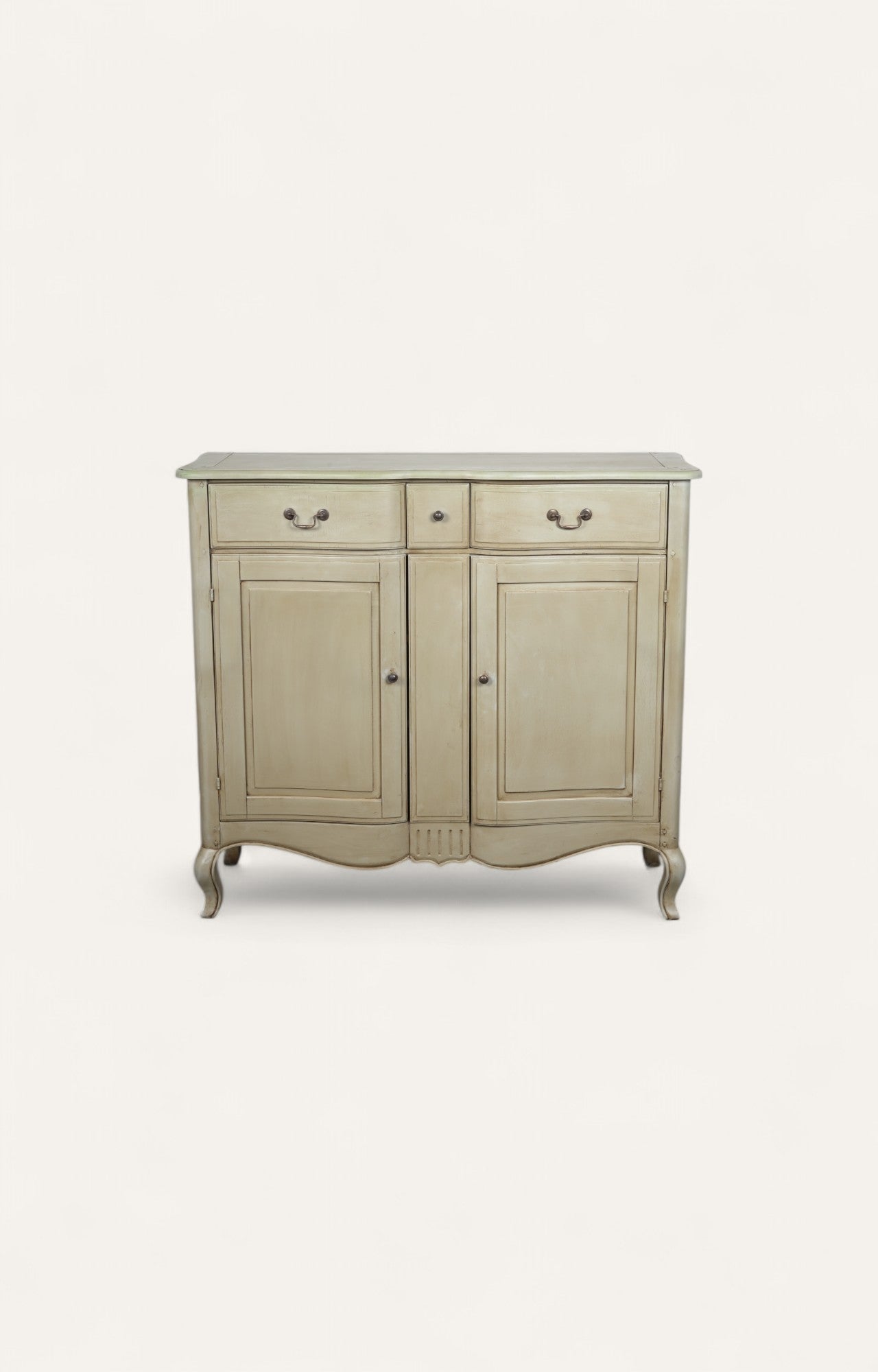 Maison de Luxe Painted Buffet Cabinet in French Grey