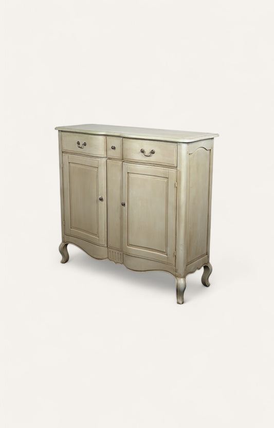 Maison de Luxe Painted Buffet Cabinet in French Grey