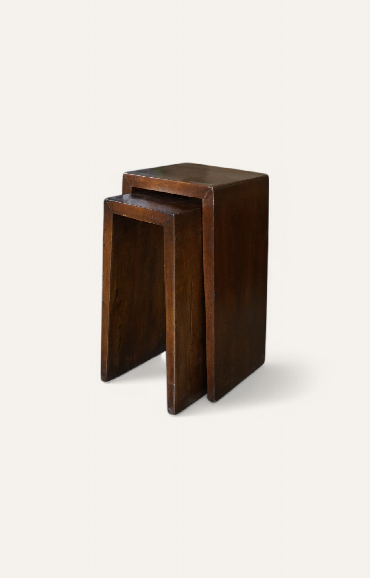 The Attic French Style Wooden Nesting Table