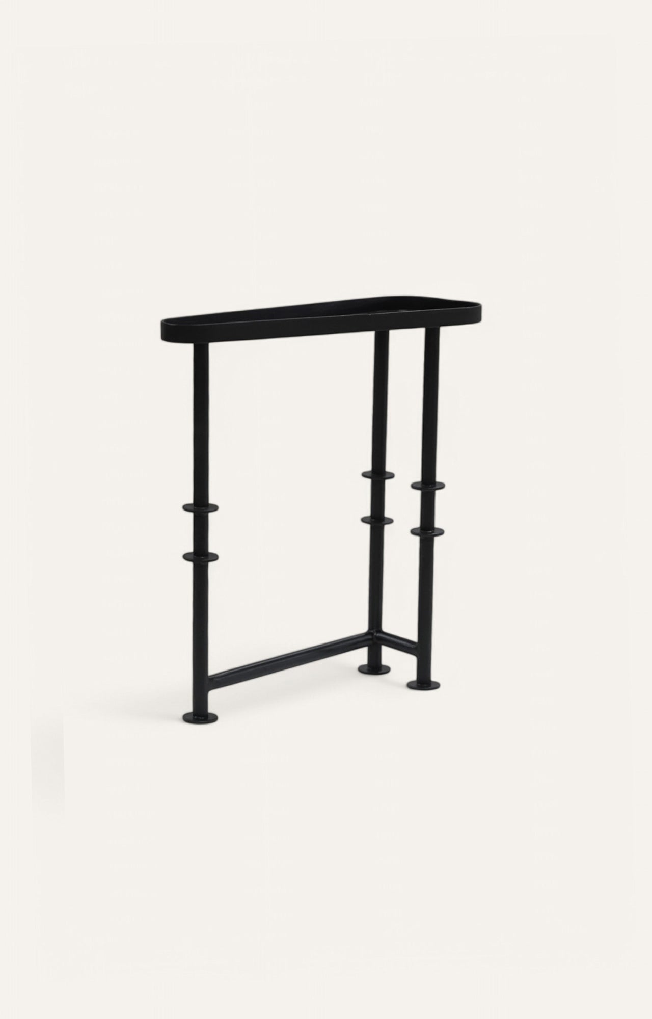 Sculptural Metal Side Tables