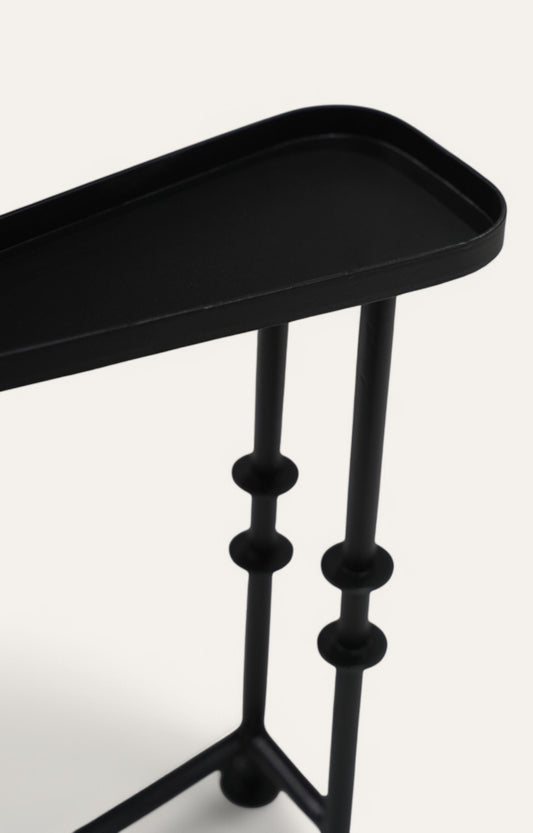 Sculptural Metal Side Tables