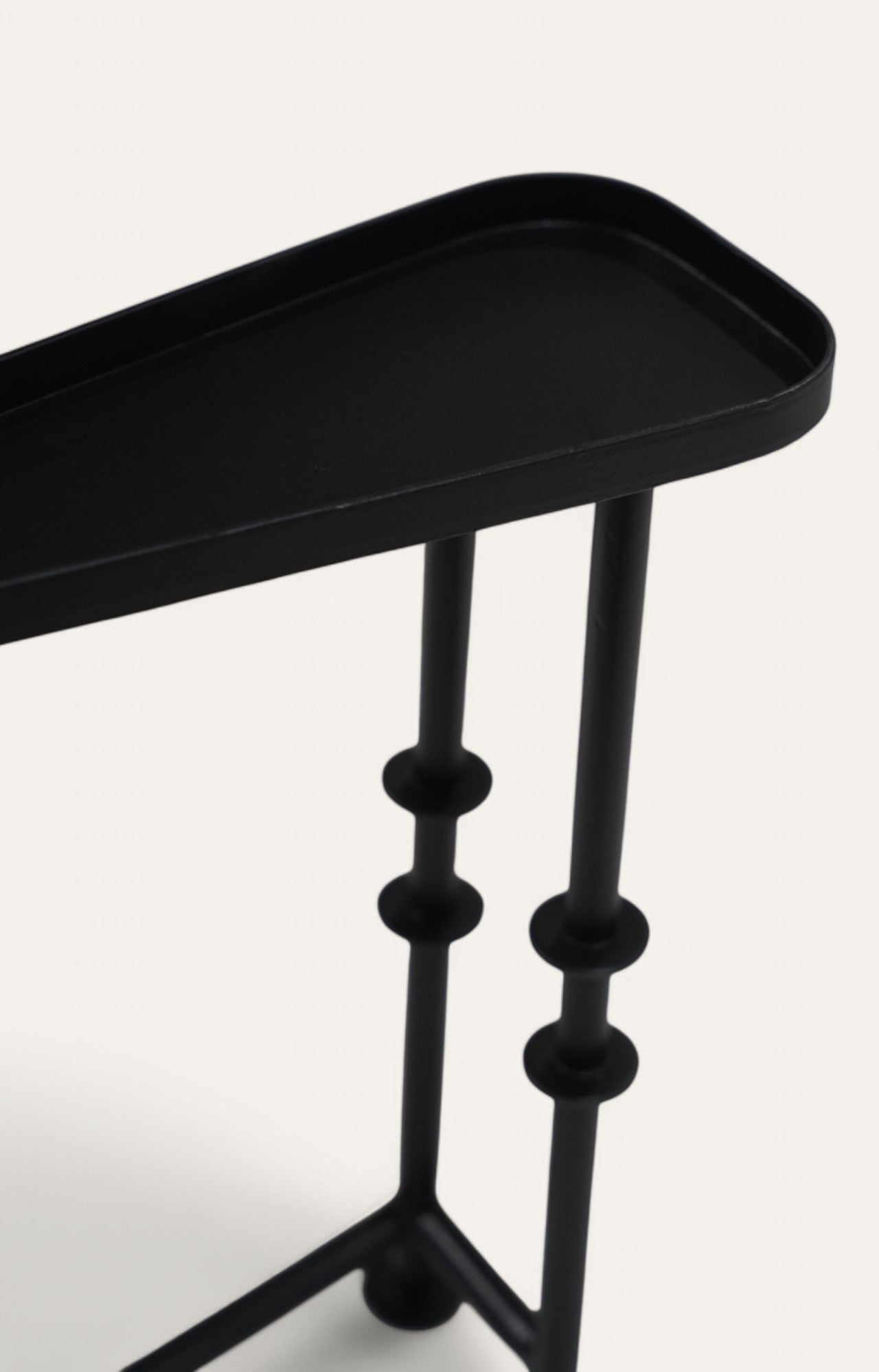 Sculptural Metal Side Tables