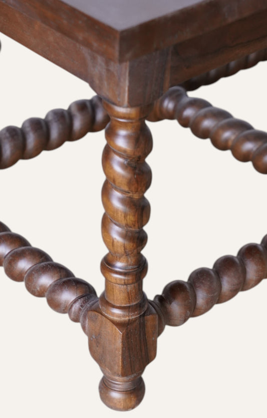 Barley twist coffee table