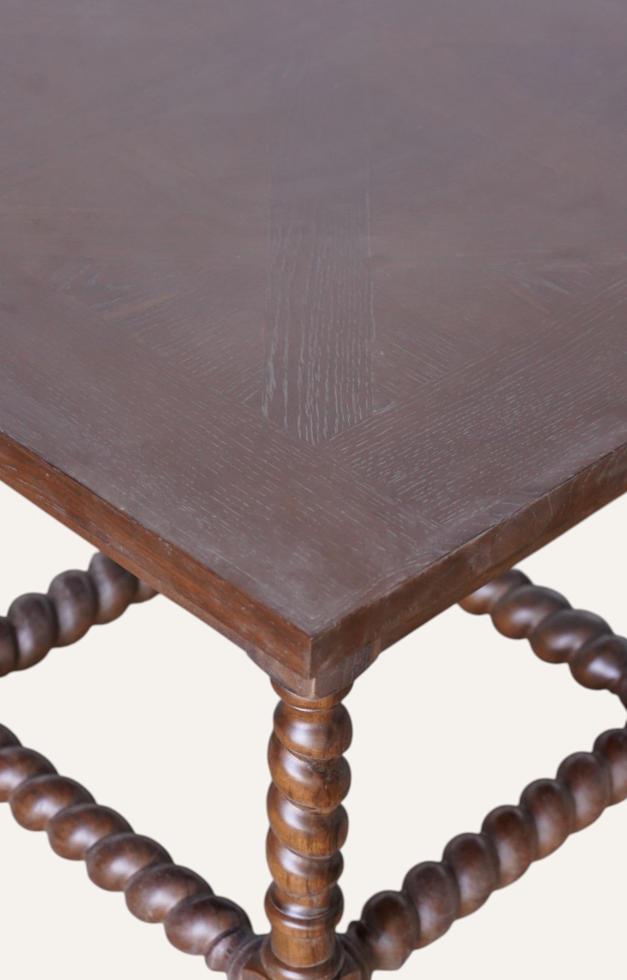 Barley twist coffee table