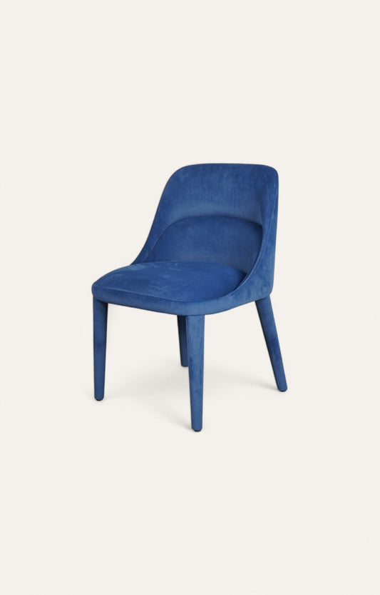 Blue Upholstered Relaxing chair
