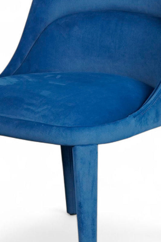 Blue Upholstered Relaxing chair