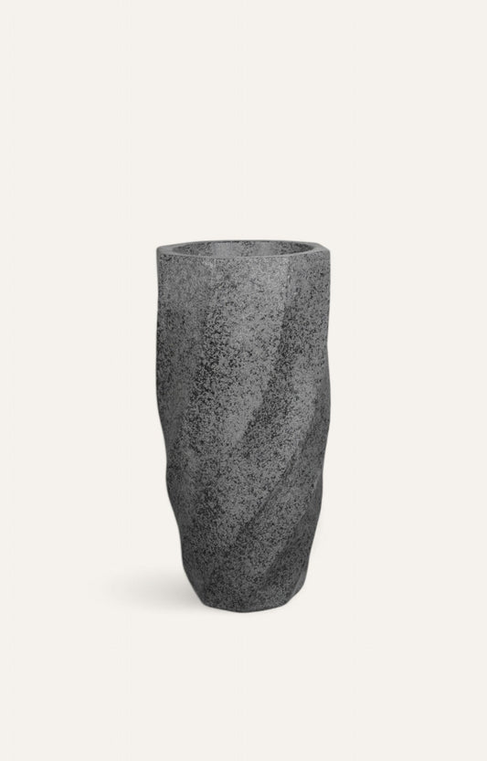 Twisted Stone Planters - small