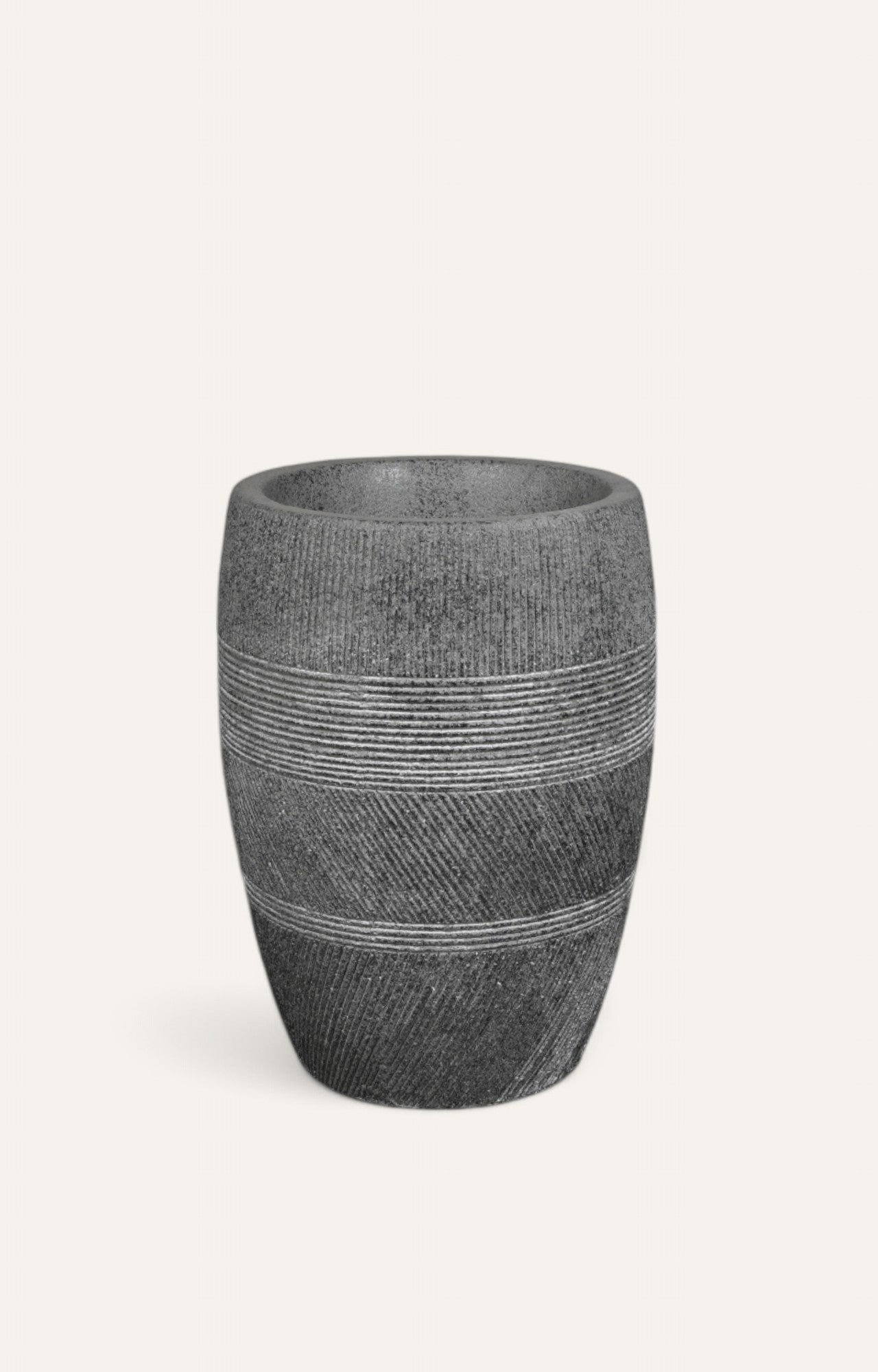 Sanded Texture Round Planter – Small