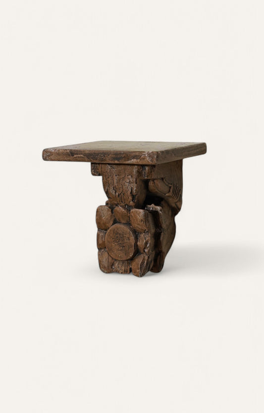Wooden Hand-carved Wall Bracket