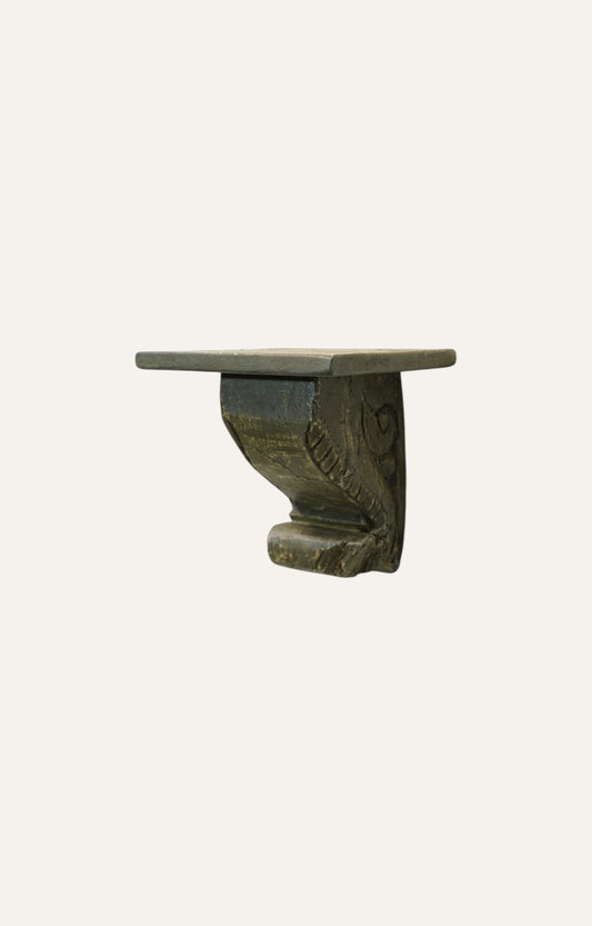 Modern Hand-Carved Wooden Bracket